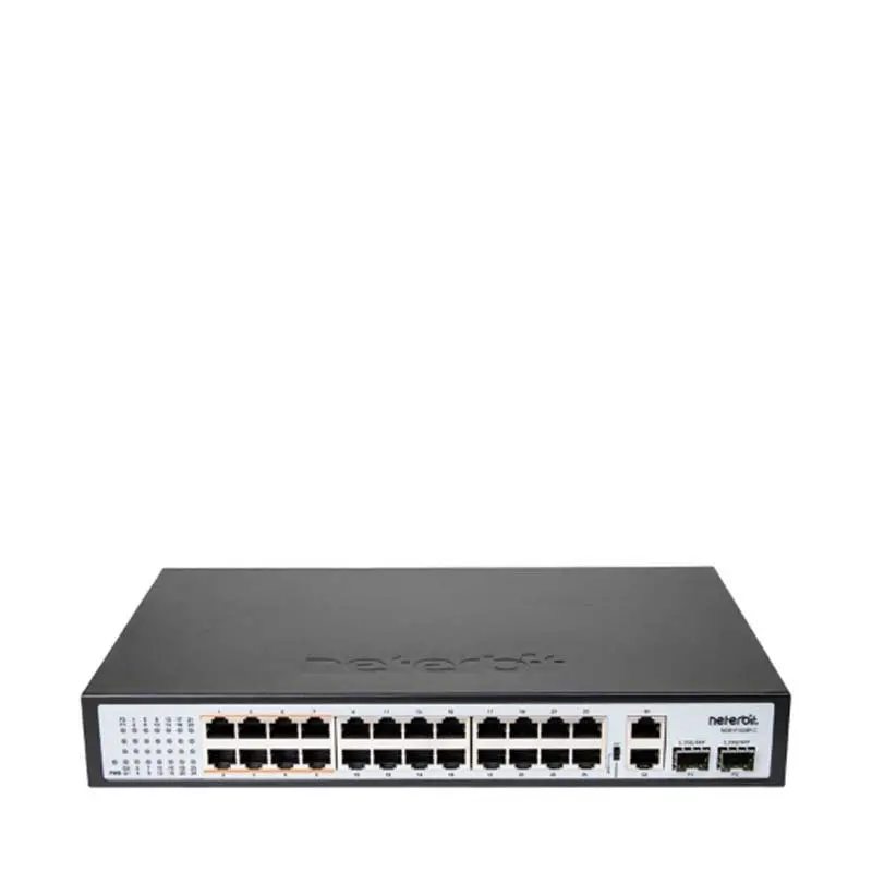 سوییچ 28 پورت POE نتربیت مدل NGS-F1028P-C